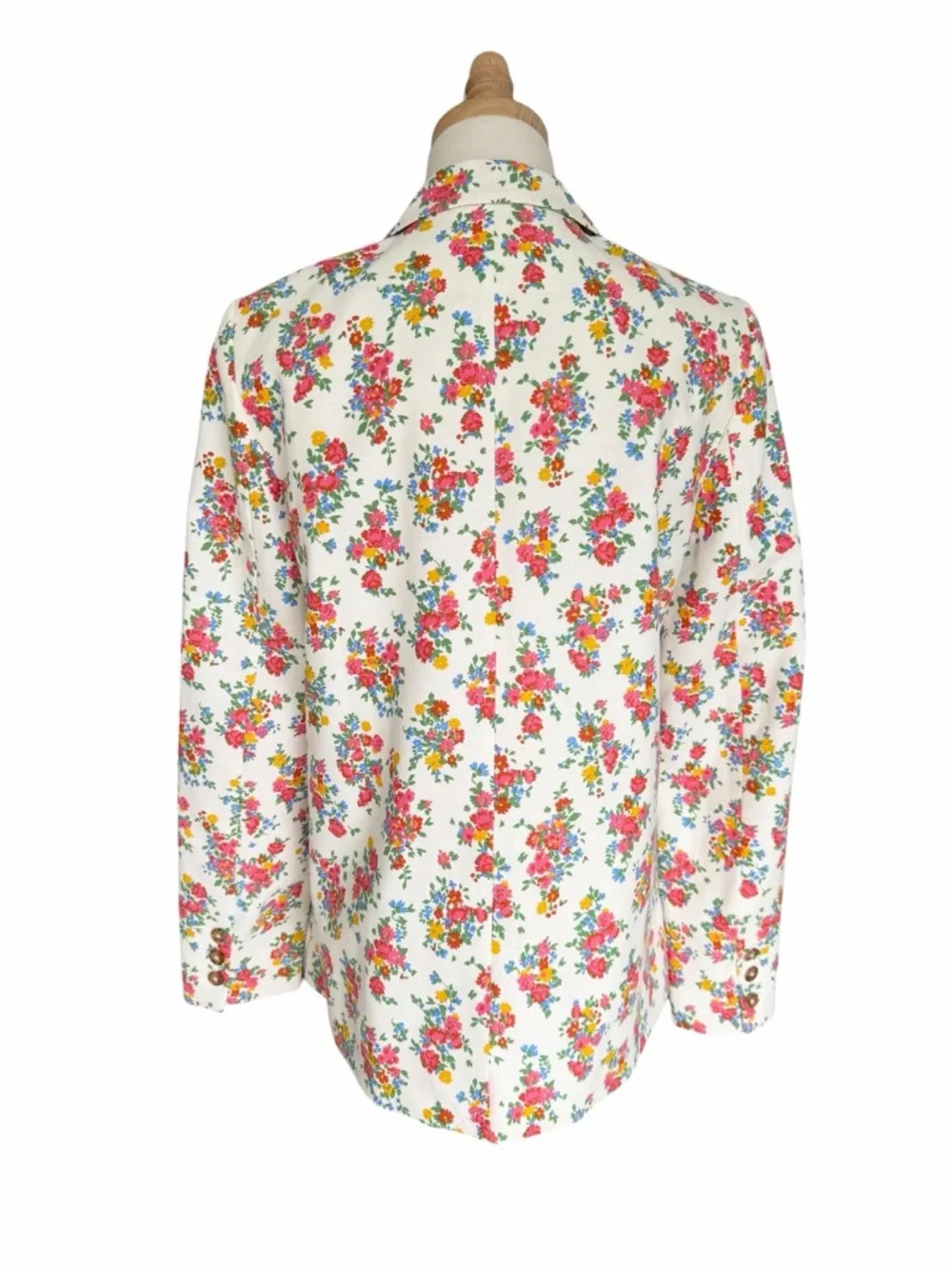 Sezane Gracie Jacket Jardin Secret Floral Size 6 NWT